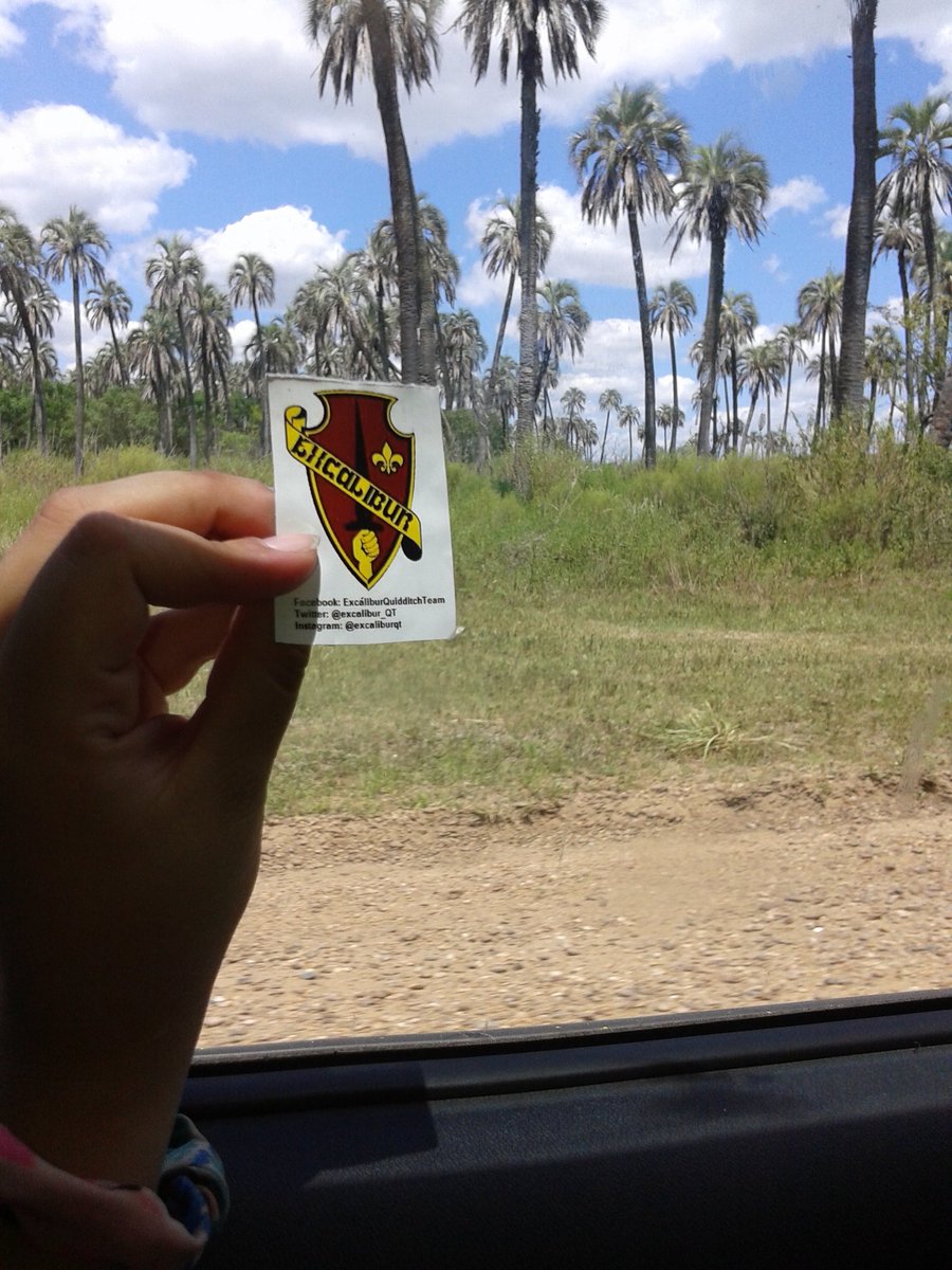 Excalibur_QT's tweet photo. También estuvimos en EL PALMAR - ENTRE RIOS. Si es quidditch #QueSeaEscáliburQT https://t.co/R8DhWu4uVm