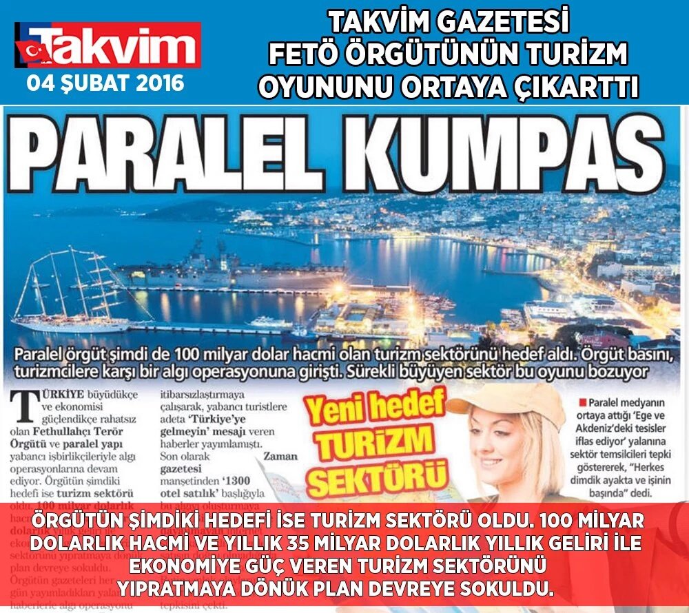 Yeni İhanet Hedefi Turizm!

Bu Millet Kendidine Yapılan İyliğide Unutmaz Yapılan Hainliğide..
 #TurizmeParalelİhanet