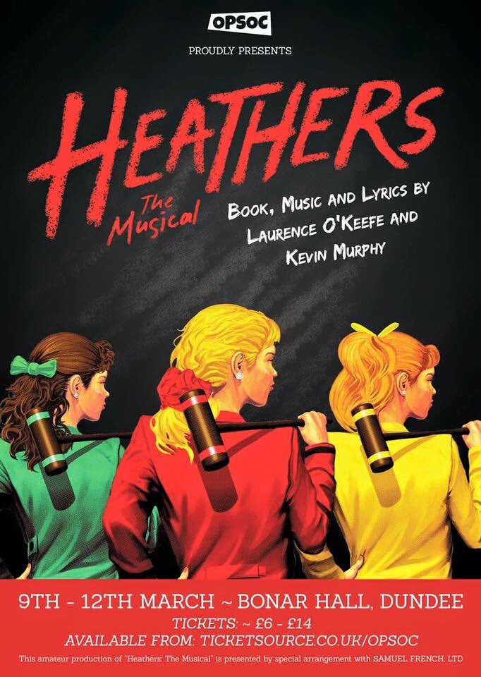 jpleggat's tweet photo. @andyfickman sooo excited to be in a show you created! Any chance of a RT? #heathersdundee #teamjocks https://t.co/TrMD0ORVyw