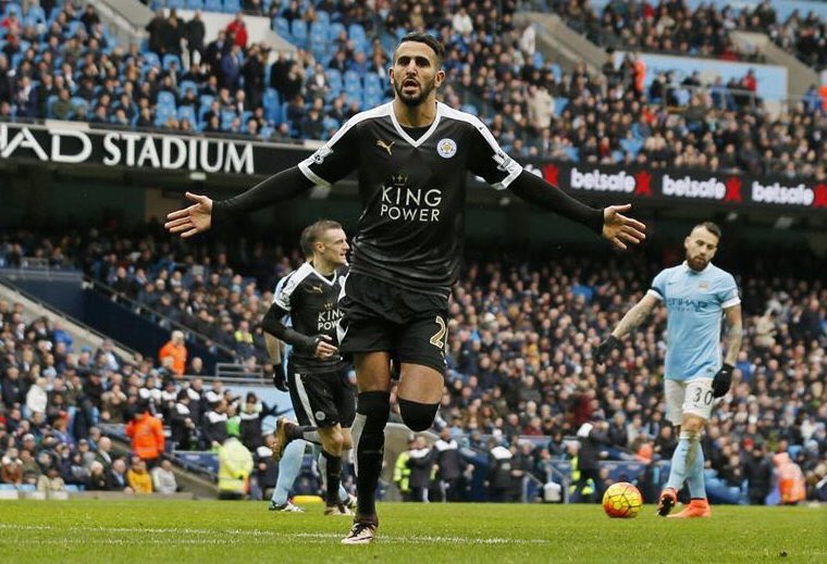 MahrezStats's tweet image. Mahrez involved in 24 goals this season in the Premier League!

- 14 goals 

- 10 assists 

Simply Amazing!