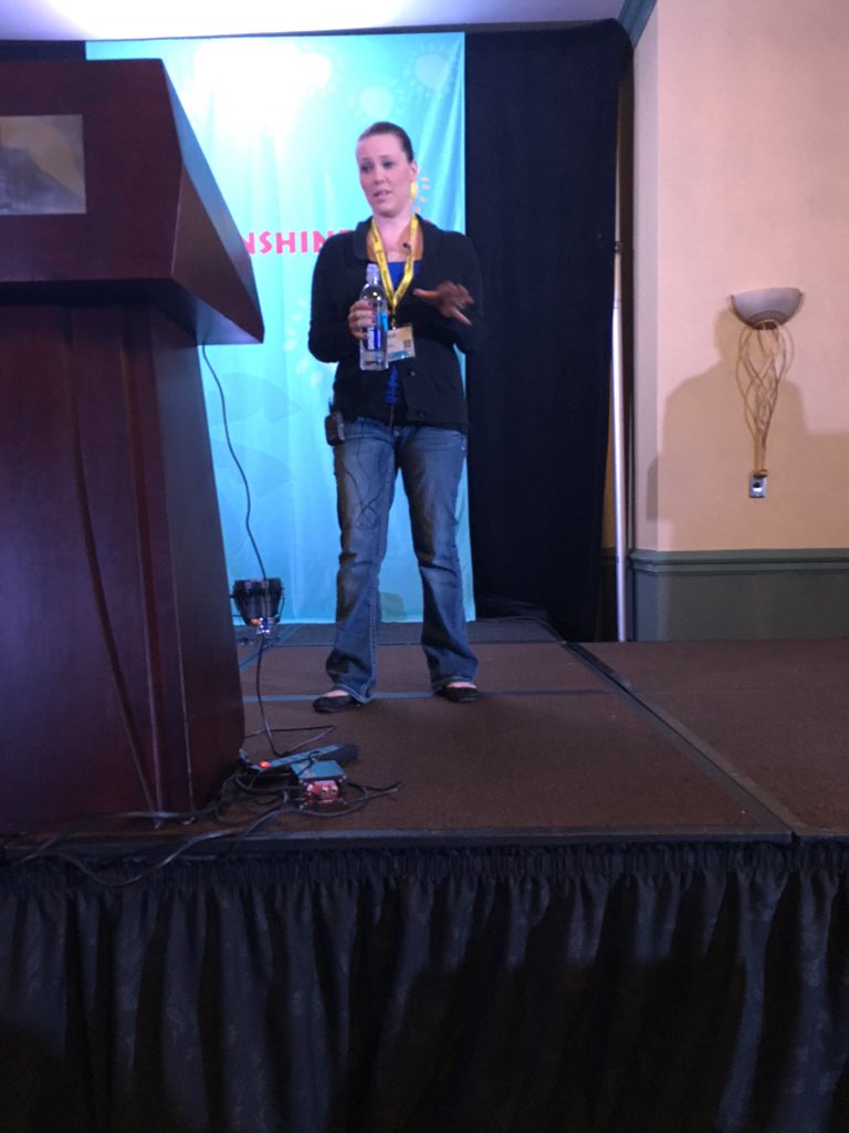 TessaMero's tweet image. Amazing!!! #ssphp16 talking about open source projects