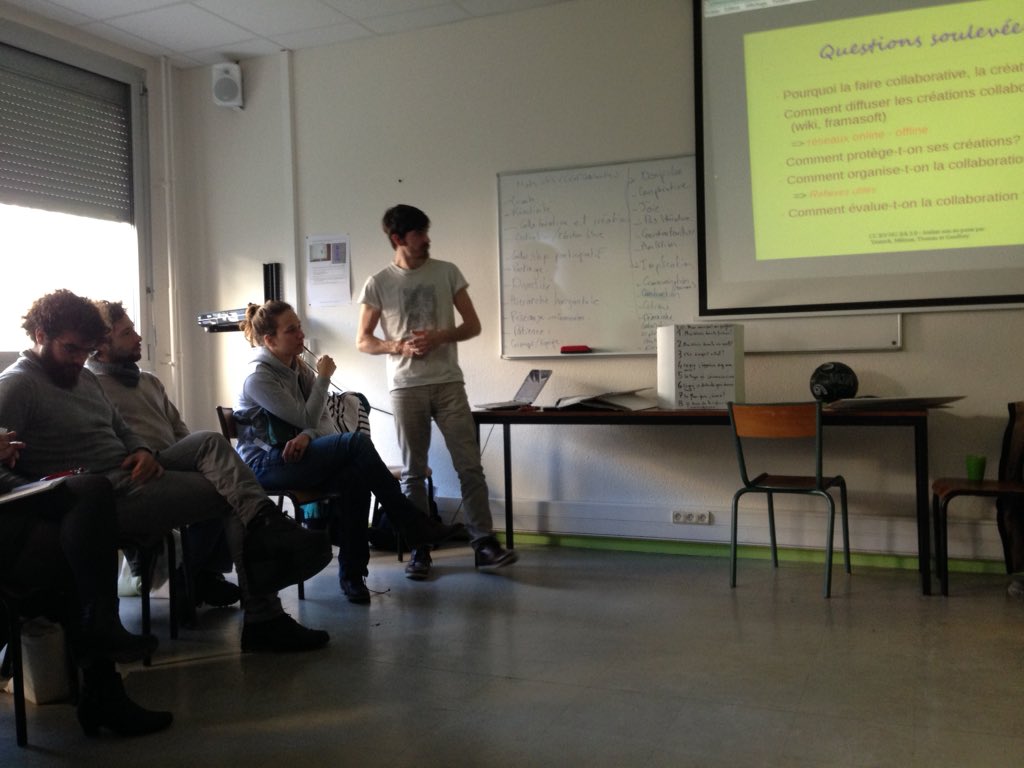ludmila_bay_'s tweet photo. Atelier sur la création collaborative #WEAC2016 @EtudiantsetD proposé par La Boite à Identidées @animafac ! https://t.co/GWSRuwo7vQ