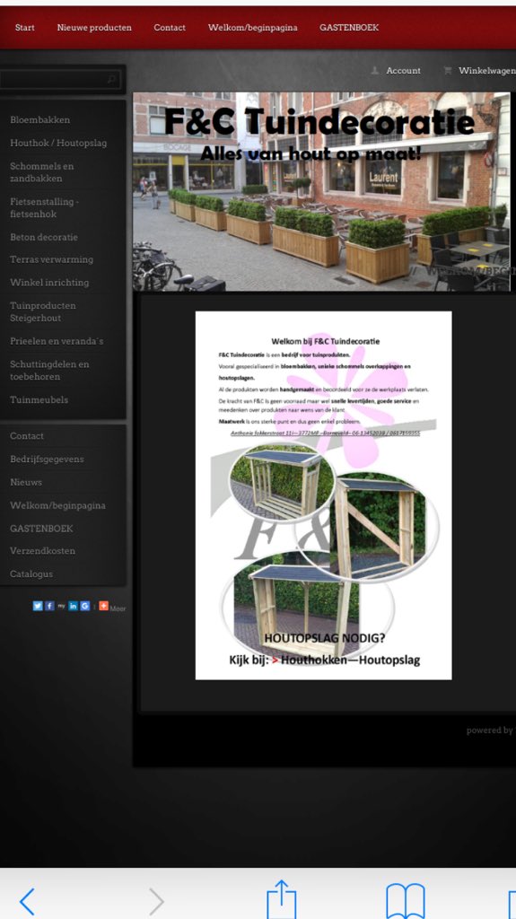 Onze website is vernieuwd. Neem eens een kijkje op fenctuindecoratie.nl