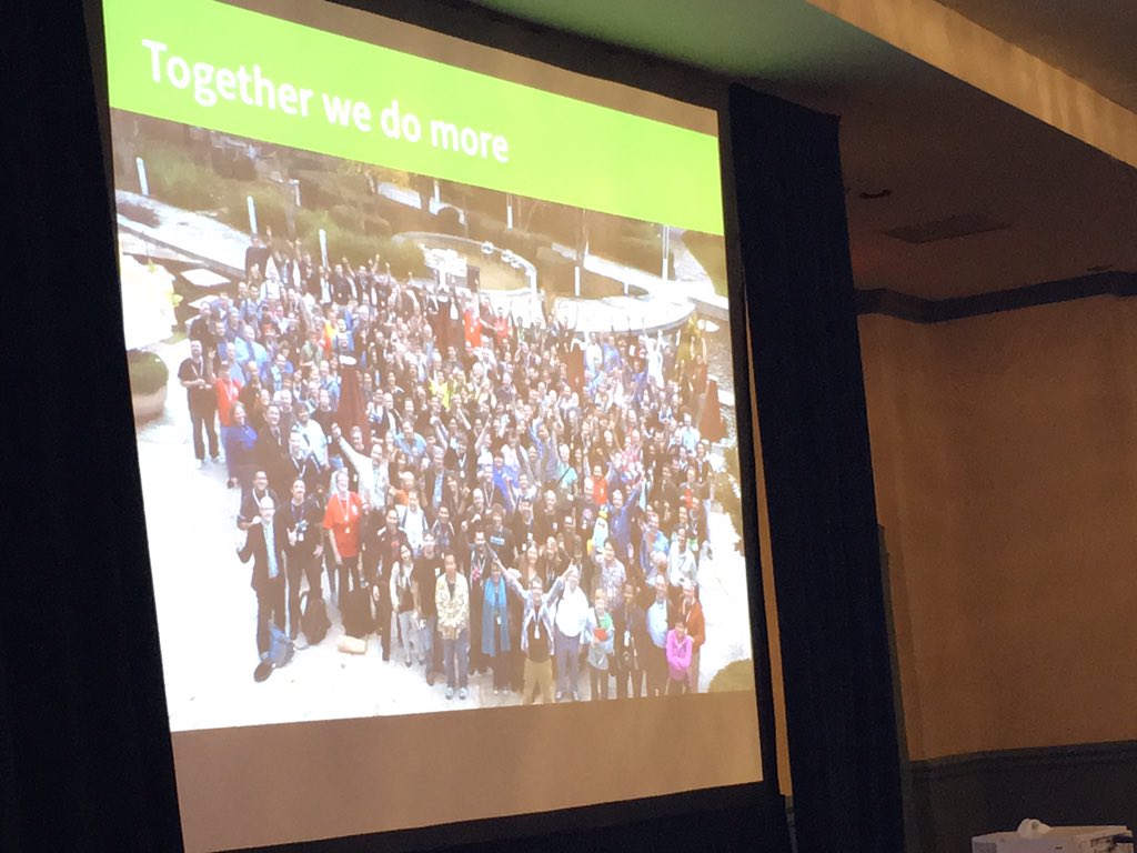 TessaMero's tweet image. &quot;Communities are formed by a common purpose&quot; #ssphp16