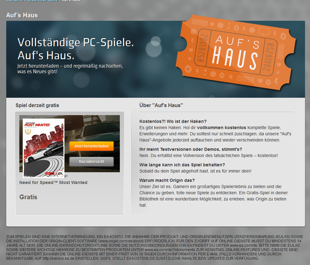 Zombey's tweet image. Need for Speed: Most Wanted gibt es momentan kostenlos auf Origin. Und man behält es dann auch für immer.