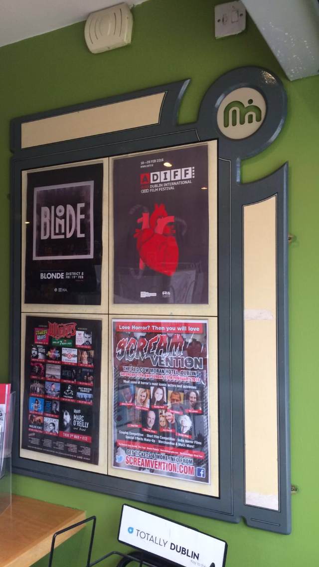 ScreamVention's tweet photo. Posters and flyers are up and around Dublin! Thanks MicroMedia https://t.co/TbyXeLhgZD