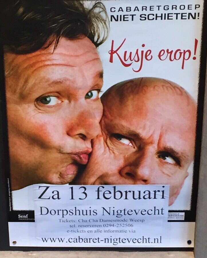 JAZEKER!! Kaarten zijn nu verkrijgbaar voor 13 februari in Gymtheater/ Nigtevecht (o.a bij @ChaCha in Weesp)