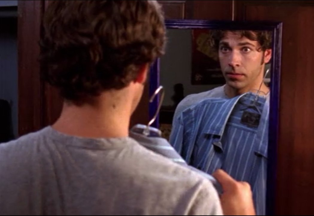 G_Walterbush's tweet photo. Mirror, Mirror..Miss It? New #Chuck-toid: https://t.co/pf1SqUW08V #Nerdhq #ZacharyLevi #YvonneStrahovski #NYCC #SDCC https://t.co/8M9uOjjex6