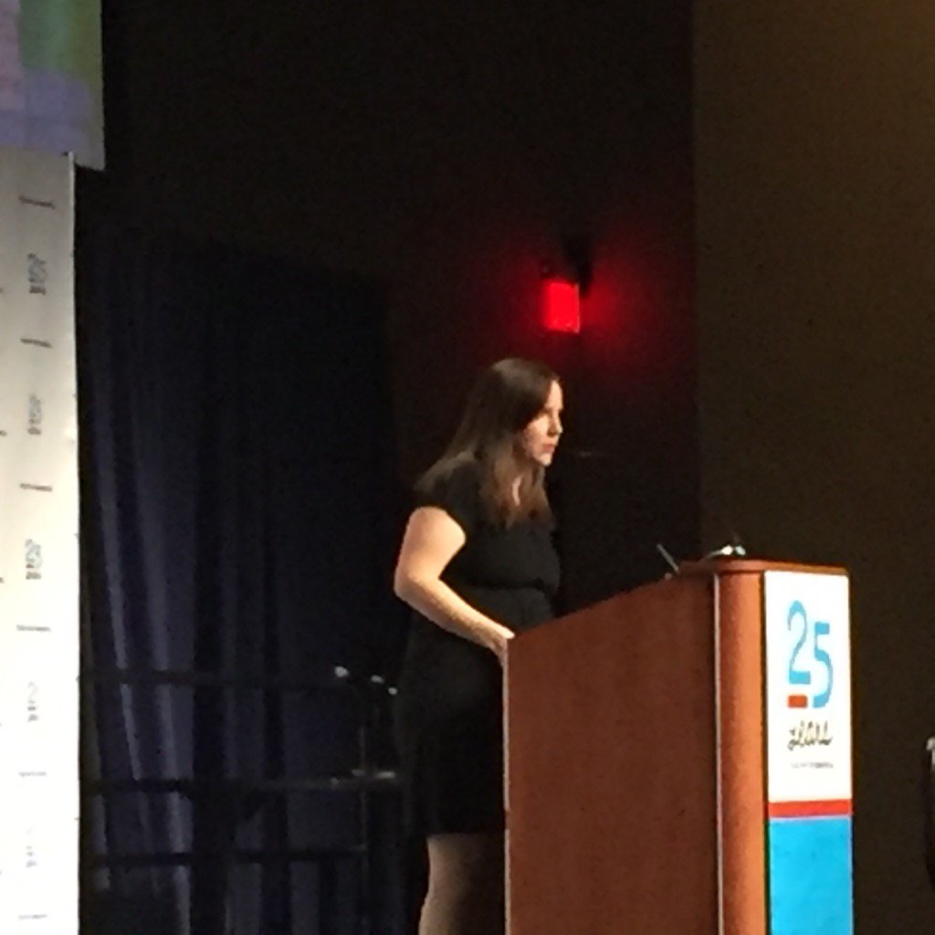 TomTorkelson's tweet photo. Jenny Corroy inspiring hundreds of teachers #TFA25 https://t.co/oOQIxTOwOq