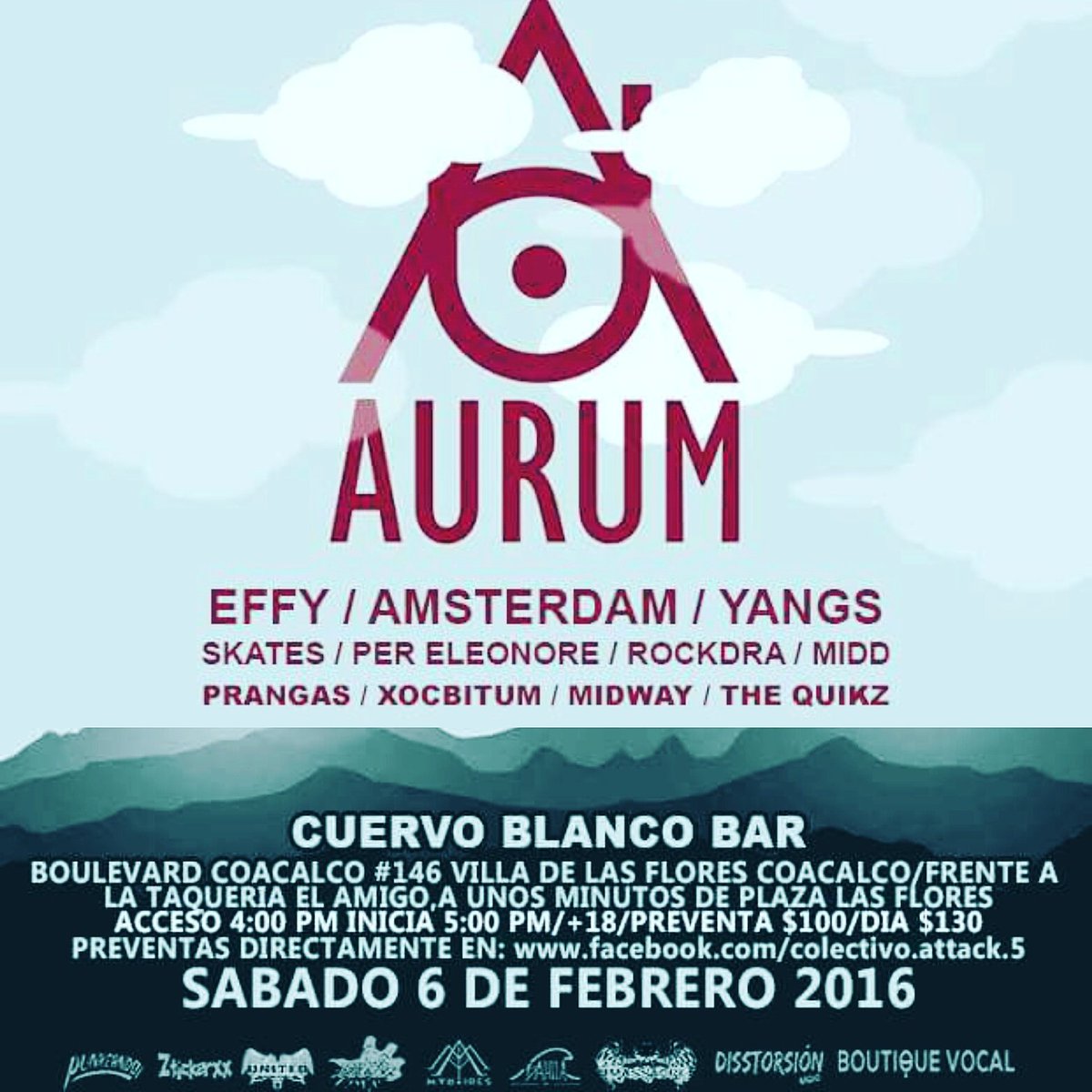 YA ES HOY EL SHOW JUNTO A <a href="/aurumrock/">AURUM</a> LOS ESPERAMOS.!!
