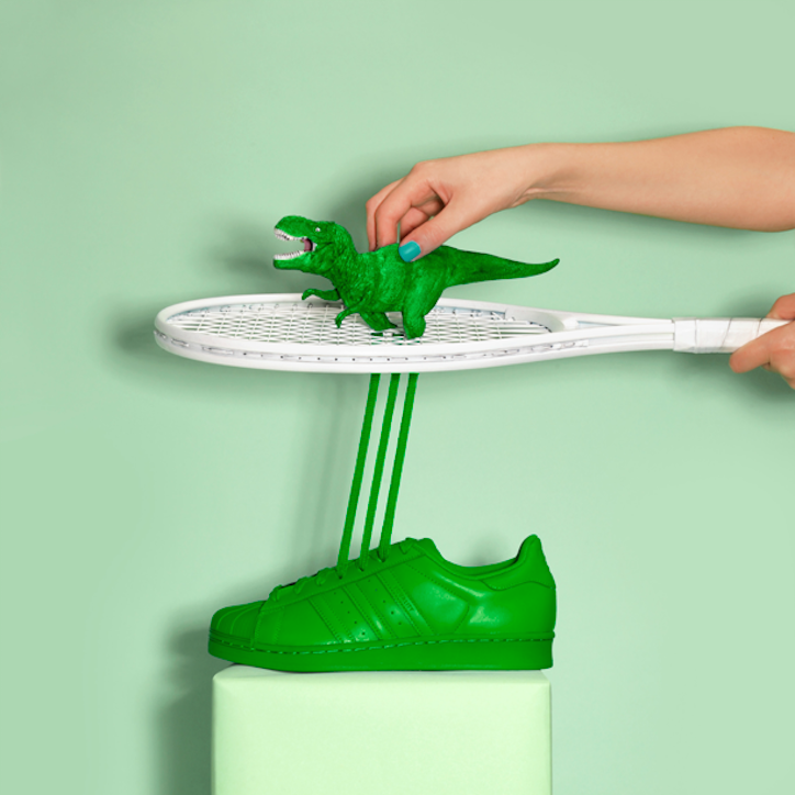itsnicethat's tweet photo. Marion Toy blurs the boundaries of art with the Adidas Originals Superstar Supercolor > https://t.co/mYEnQuKsbs https://t.co/X6C97urdiB