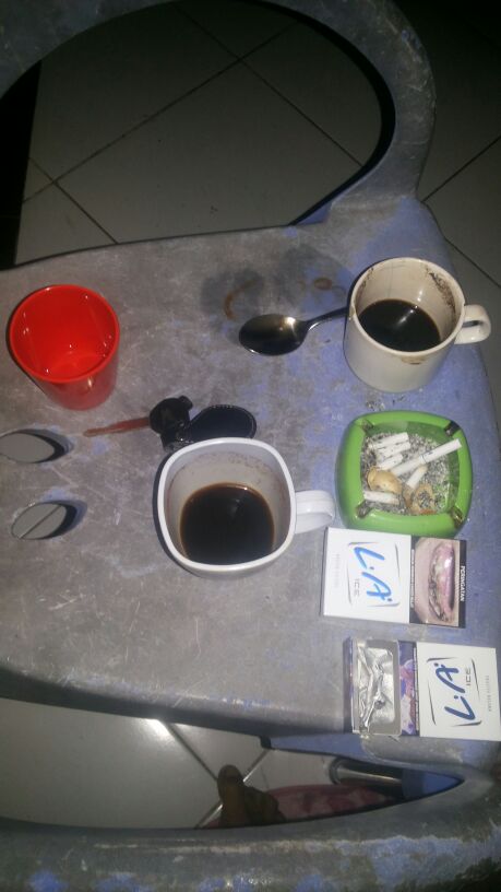 Malam mingguan with Kopi rokok asbak