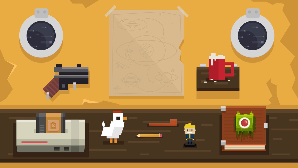 lowpolywolf's tweet image. Hey #screenshotsaturday! What do you think about HUB concept for #AngryJohn? Hot or not? #indiedev #wip #gamedev