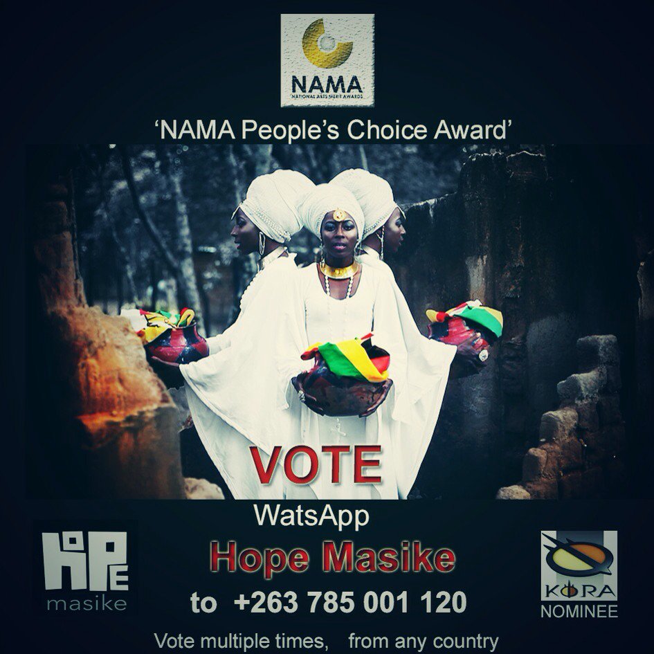 HopeMasike's tweet photo. More voting folks! It's via watsapp this time, so, easy and fun! @zimbojam @curateByo @RumbiKatedza @ptawengwa https://t.co/qftC3GYH5F