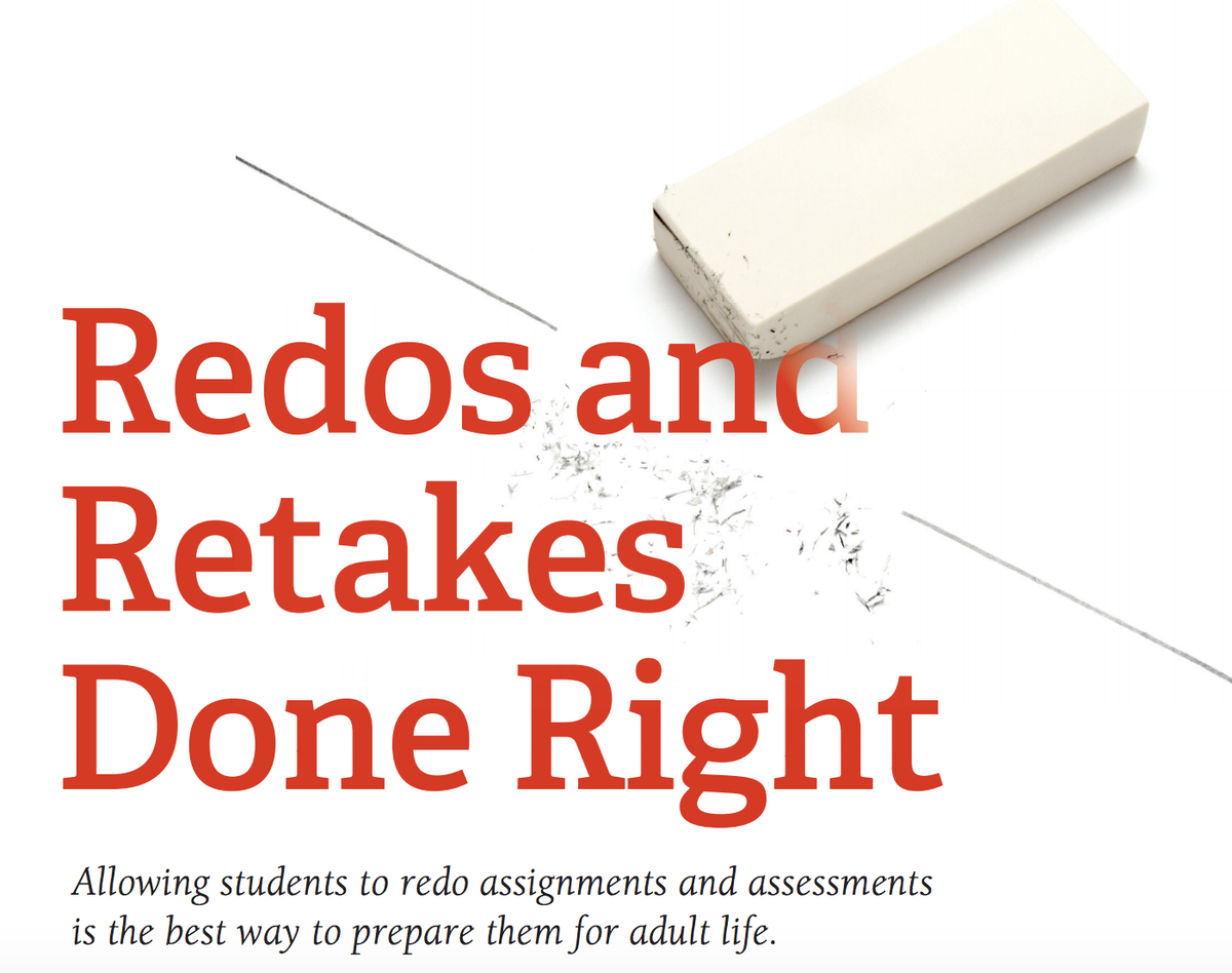 justintarte's tweet photo. Redos and retakes done right... via @rickwormeli2 #edchat #sblchat https://t.co/cqe23lSSmZ https://t.co/x65CuXbxp8