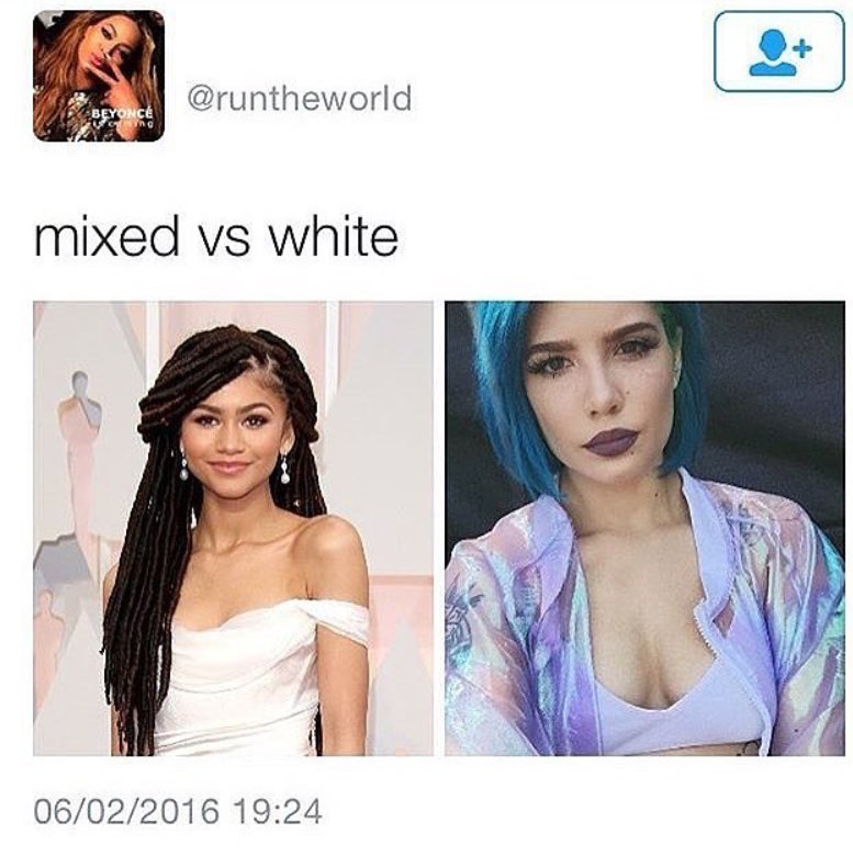 Halsey Tumblr Posts On Twitter They Are Both Mixed And Just