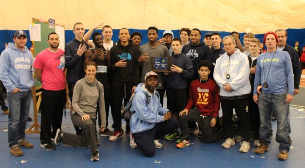 njmilesplit's tweet photo. Congratulations to the boys SJG3 team champions Highland Regional on their 46 point victory. https://t.co/LIykXgUJO7 https://t.co/sGnAgar5g2