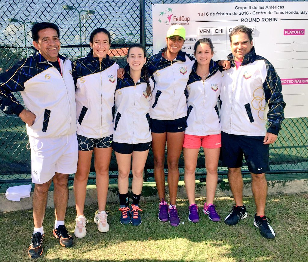 GarraVinotinto1's tweet photo. #FedCupVinotinto Viva VENEZUELA. https://t.co/ygsh5eSVA6