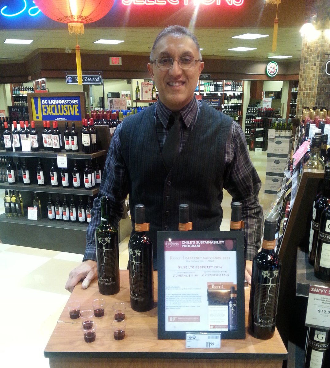 Conducted wine tasting for <a href="/UNIVINS/">Univins & Spiritueux</a> at a BCLS in Richmond