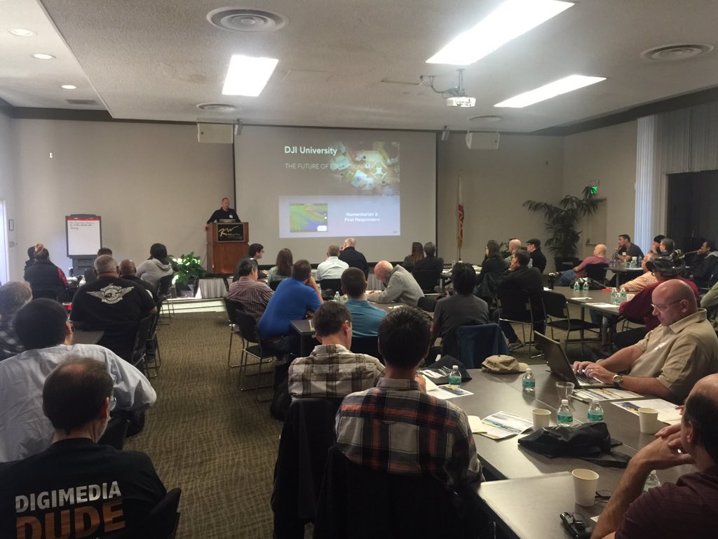 Flyspan's tweet photo. We're at #DroneEdCon2016 with @Flyspan @fly3dr @DJIGlobal @cppengineering https://t.co/Cw4PhtfaKZ