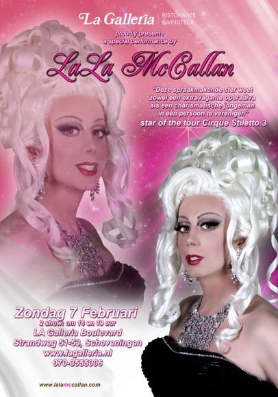 LaLaMcCallan's tweet photo. Tomorrow: back in #denhaag ! Come say hi at the beautiful La Galleria Boulevard! #lagalleriaboulevard #ladylala https://t.co/xP8OexP3zG