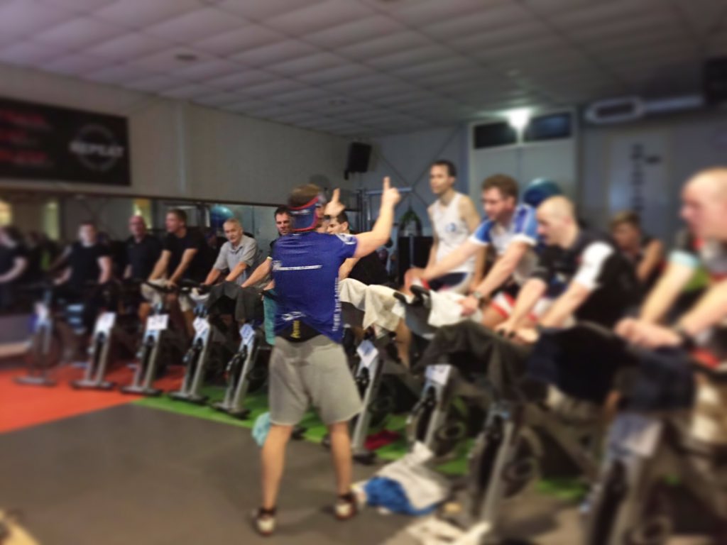 MOVETHELIMIT's tweet photo. Cycle event Winschoten #event #cycle #spinning #fitness #mens #movethelimit #motivator #inspiration #indoorcycling https://t.co/gliD4poSLL