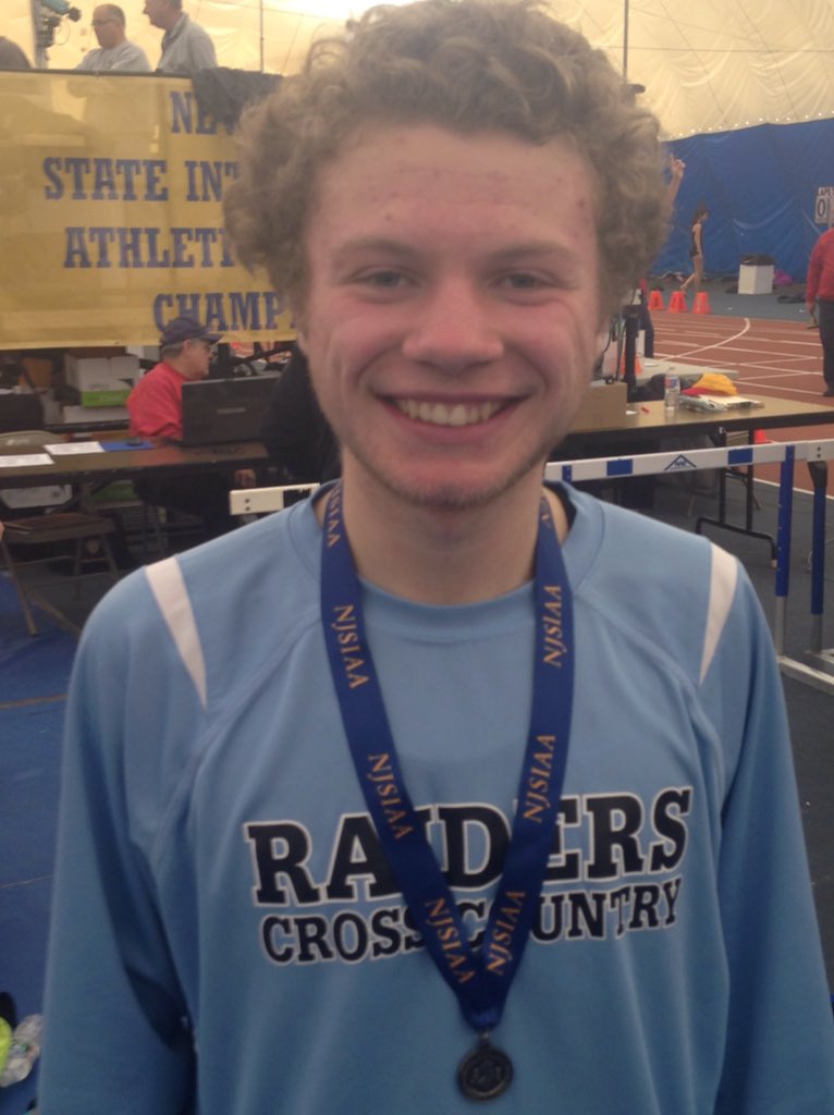 TREBoysXCTF's tweet photo. @joshlaprise119 takes 2nd in the SJ 3 Sectional 1600! HUGE PR 4:30.96! @TRE_Athletics @HSERaiderNation @NJMileSplit https://t.co/wLK8UuDNnm