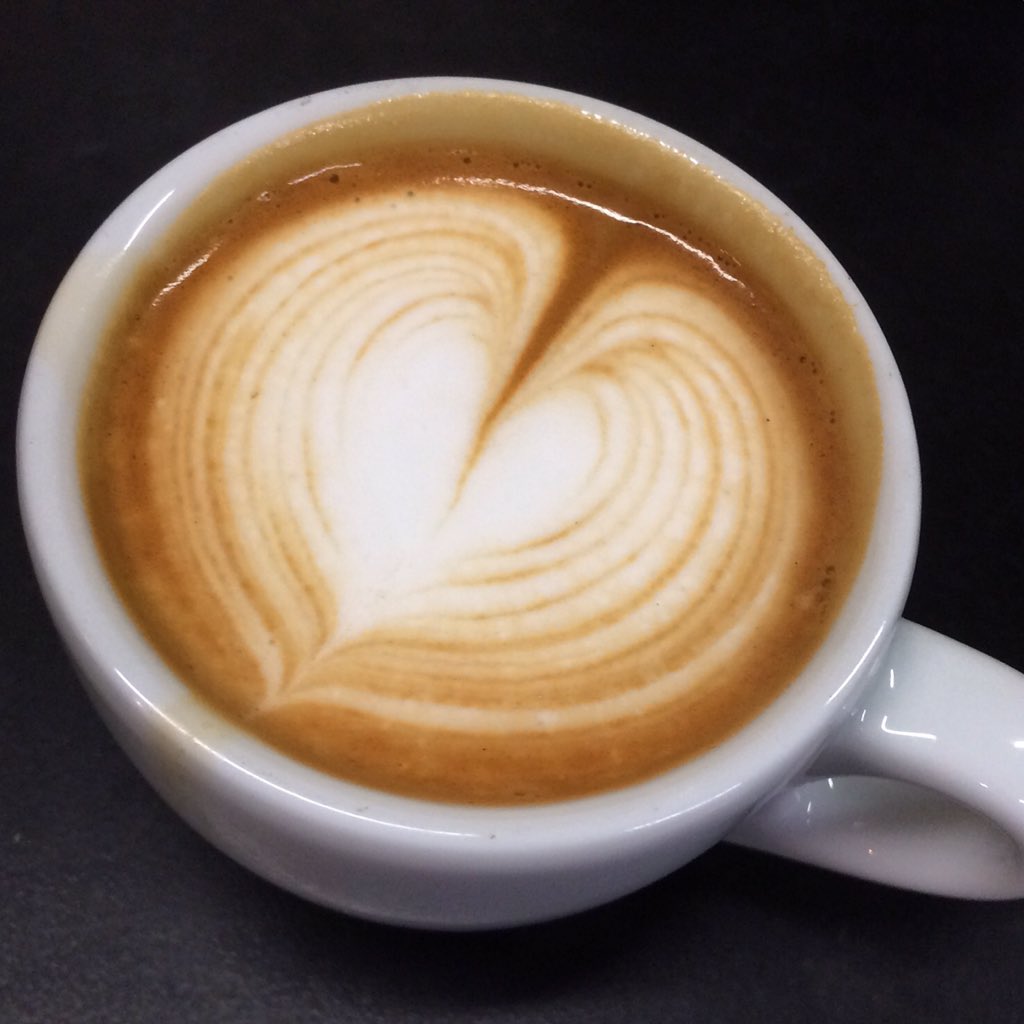 Who doesn't need 2 ounces of #love in their life! #latteart #macchiato #coffee