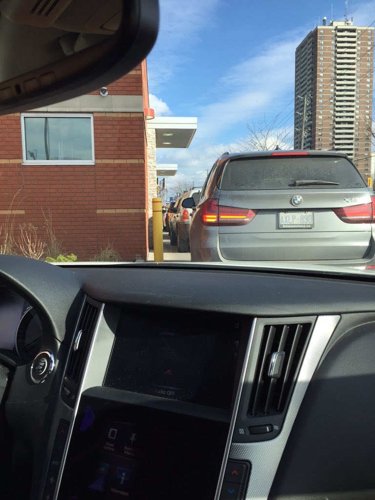 ___odc's tweet image. remember when drive thru's were fast?? #mcdonalds #nofoodjustdrinks #longAF #saturday #EDM #ODC