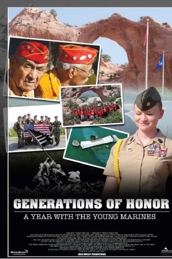 GENERATIONS OF HONOR- A Year with the Young Marines Showing twice Tues, Feb 16 at 2330 &amp; Mon Feb 22 at 0500.