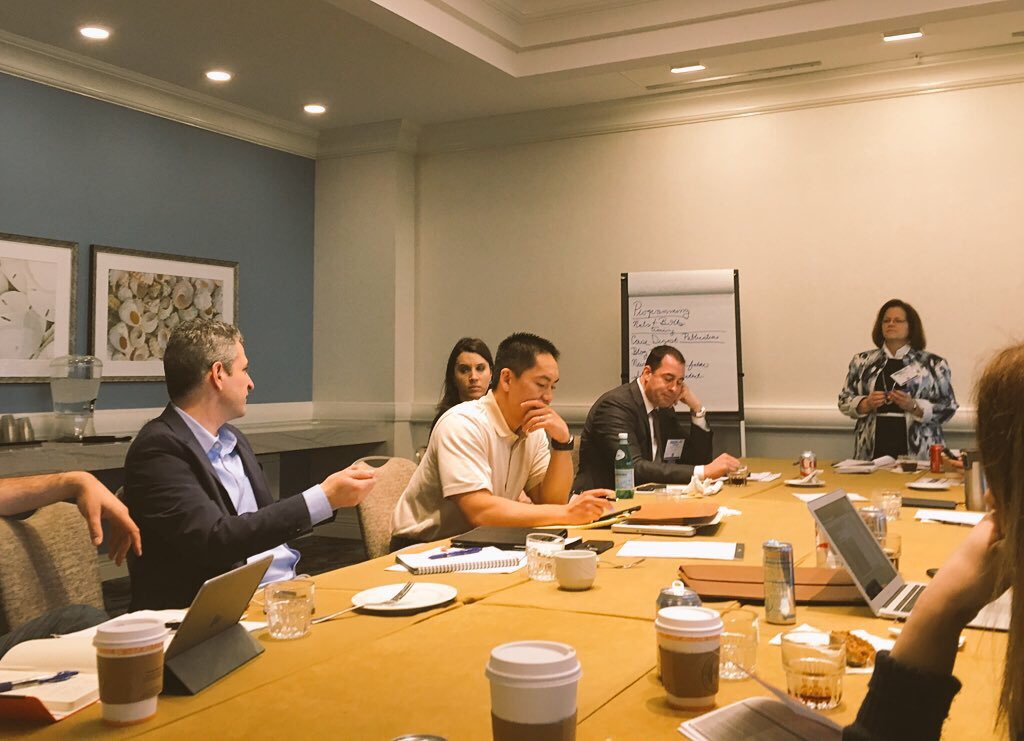 ABATIPSBLC's tweet photo. The @ABATIPSBLC #strategicplanning session continues! #ABAMidyear #SanDiego @GrandHyattSD @abatips #iloveTIPS https://t.co/XYxNsBVCkR