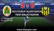 sadeceashaber's tweet photo. Multigrup Alanyaspor 2 - Yeni Malatyaspor 0
https://t.co/buLAacafvi https://t.co/bgoGR8Uceh