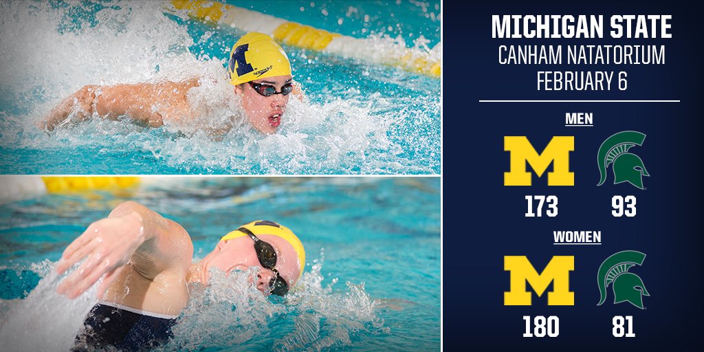 Michigan Swimming & Diving on Twitter "A good day to GoBlue! https