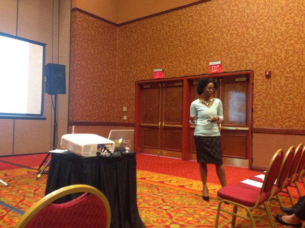 SWEDallas's tweet image. Dallas SWE member Alicia Morgan presenting at #SWEC2016! "Women in STEM: Your Story, Your Voice, Your Power"