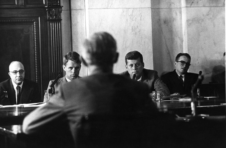 Check Out What John F. Kennedy and Robert F. Kennedy Looked Like  in 1957 