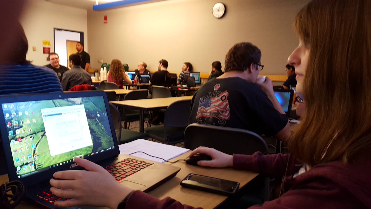 aaronrichards98's tweet photo. Here we go! 2016 ASU Cyber Challenge #PeoriaMET #MET_Cybersecure @MET_Cybersecure https://t.co/56O5gYO3aK