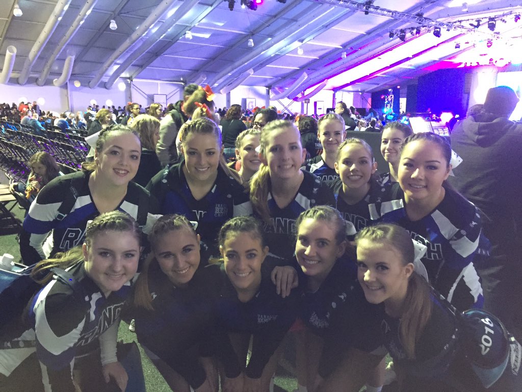 We made it to semis!!! 💙⚫️⚪️ #WNU #UCANationals <a href="/UCAupdates/">UCA</a> <a href="/UCA_countdown/">UCA Nationals</a> <a href="/RBWHRHSAthletic/">Bruce Wright</a>
