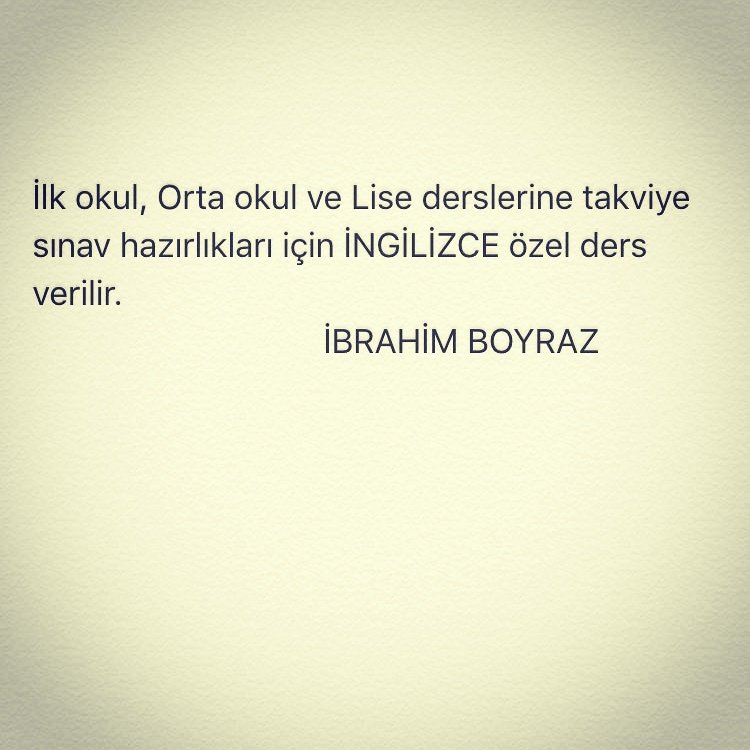 ibrahimboyraz's tweet photo. #özelingilizcedersiverilir  #ingilizce #ilkokul #ortaokul #lise https://t.co/idkOq816rp