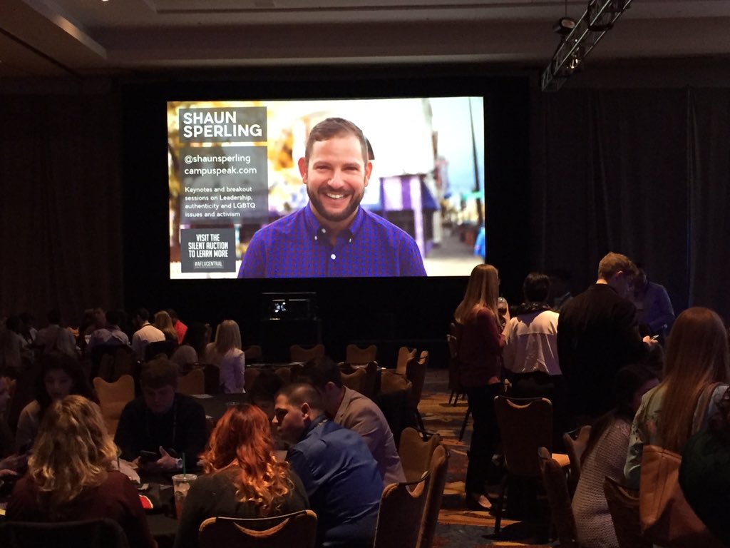 shaunsperling's tweet photo. Ready to present at #AFLVCentral. #beyou https://t.co/n9CfO6QVPc