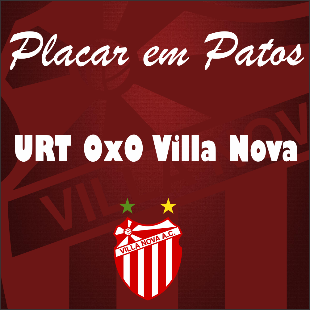 VillaNovaAC's tweet photo. Segue segundo tempo URT 0x0 Villa Nova. https://t.co/GHmW8VohNO