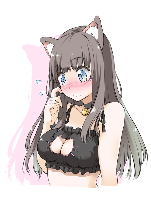 らくがき、例の猫のアレ 