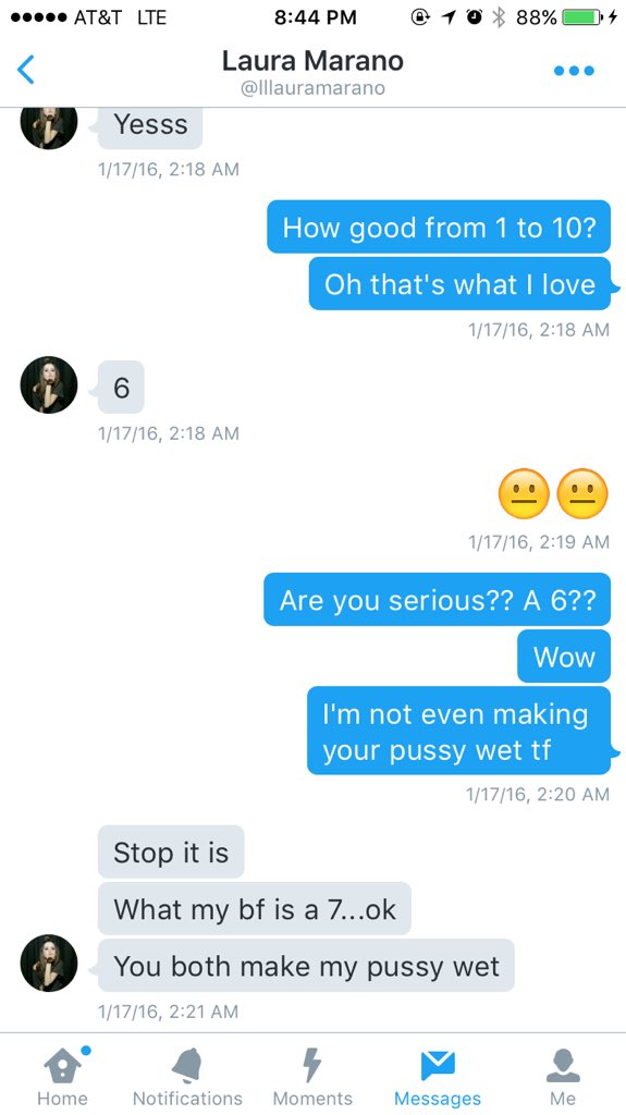 rlrealr5's tweet photo. see everyone, @lauramarano_prv and @lllauramarano love to have sex with me she even likes my "cock" 😂😂😂😂 https://t.co/gF3zYXYAEL