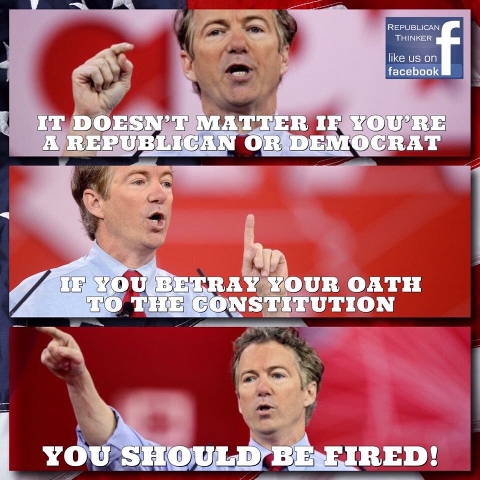 FreeTheMitten's tweet photo. Reasons I love @RandPaul #StillRanding https://t.co/x2jmWs3oIp