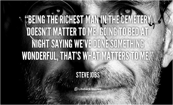 Being the richest man. #SteveJobs #Quotes  #FridayThoughts #FridayMotivation #FridayFeeling