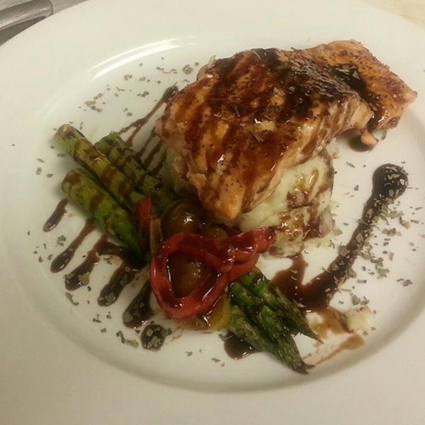 Salmon anyone? #dinner #salmon