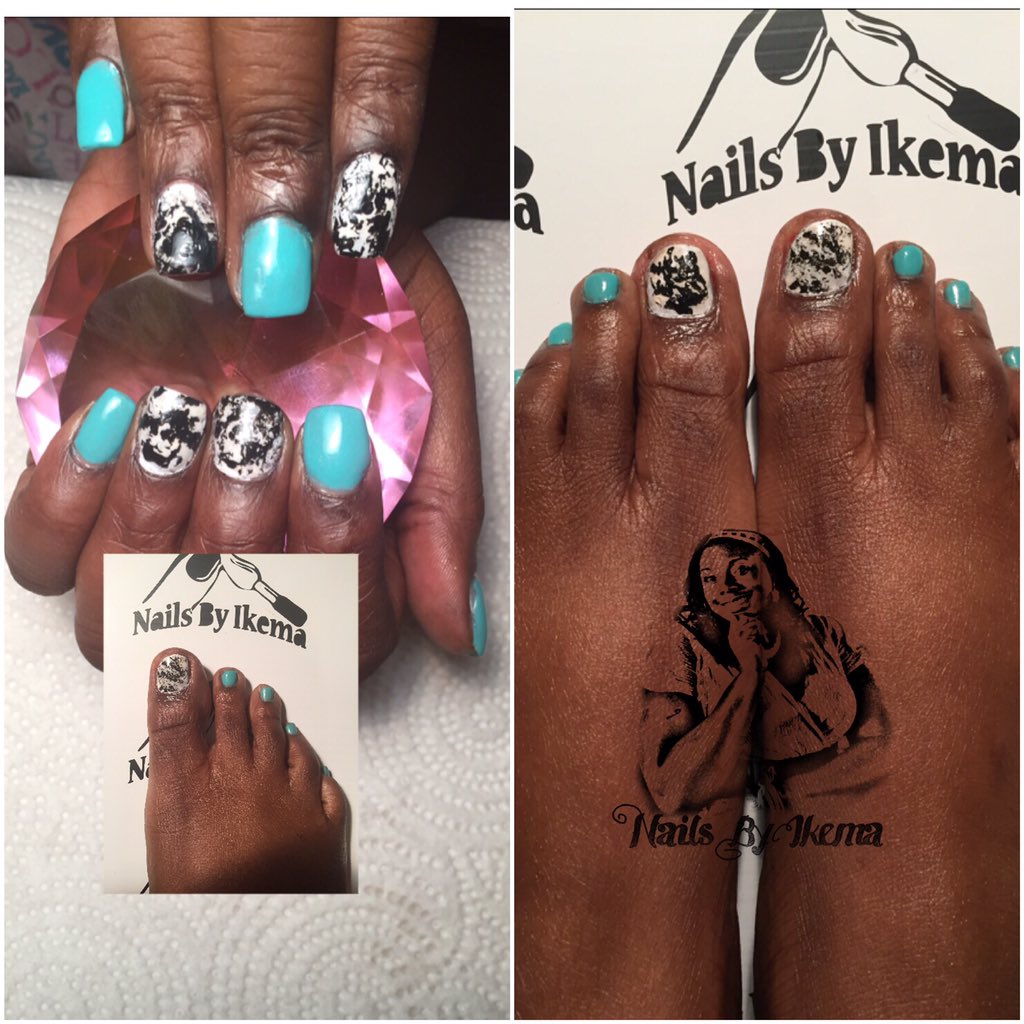 I_Rack2013's tweet photo. Appointments available Covington, Ga. #nailsbyikema #💅🏾#tealisthenewpink #nailart #dopenails https://t.co/5yM2jImi5B