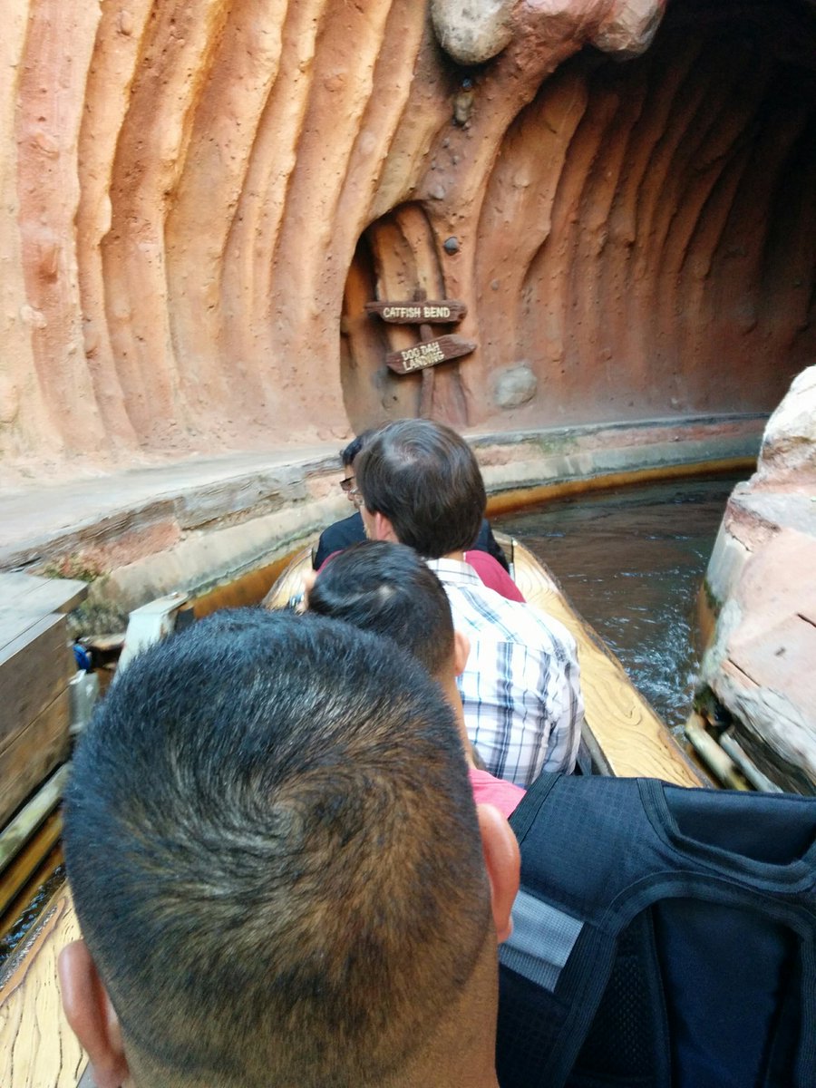 DivineDisney's tweet image. Braved Splash Mountain in the back. Hardly waited in single rider and hardly got wet at #Disneyland!