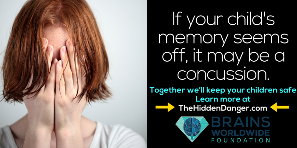 BrainsNFP's tweet photo. [Video] If your child's memory seems off, it may be a #concussion. Watch  > https://t.co/PwqfWgicJ8 #ConcussionMovie https://t.co/wjoLifpcku