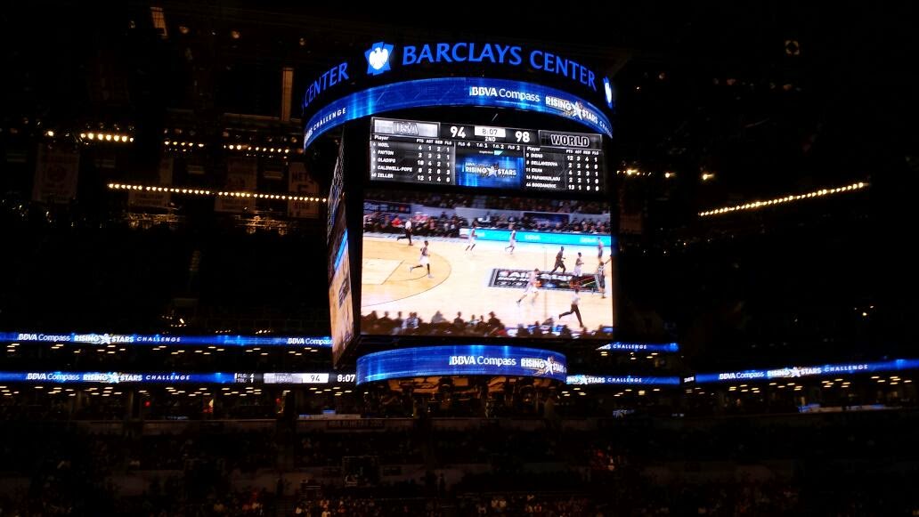 GoBeyondLive's tweet photo. The @NBAAllStar weekend is a visual sensory overload. Here are some images from last year in #nyc #scorefest2016 https://t.co/p4zwBceMfh