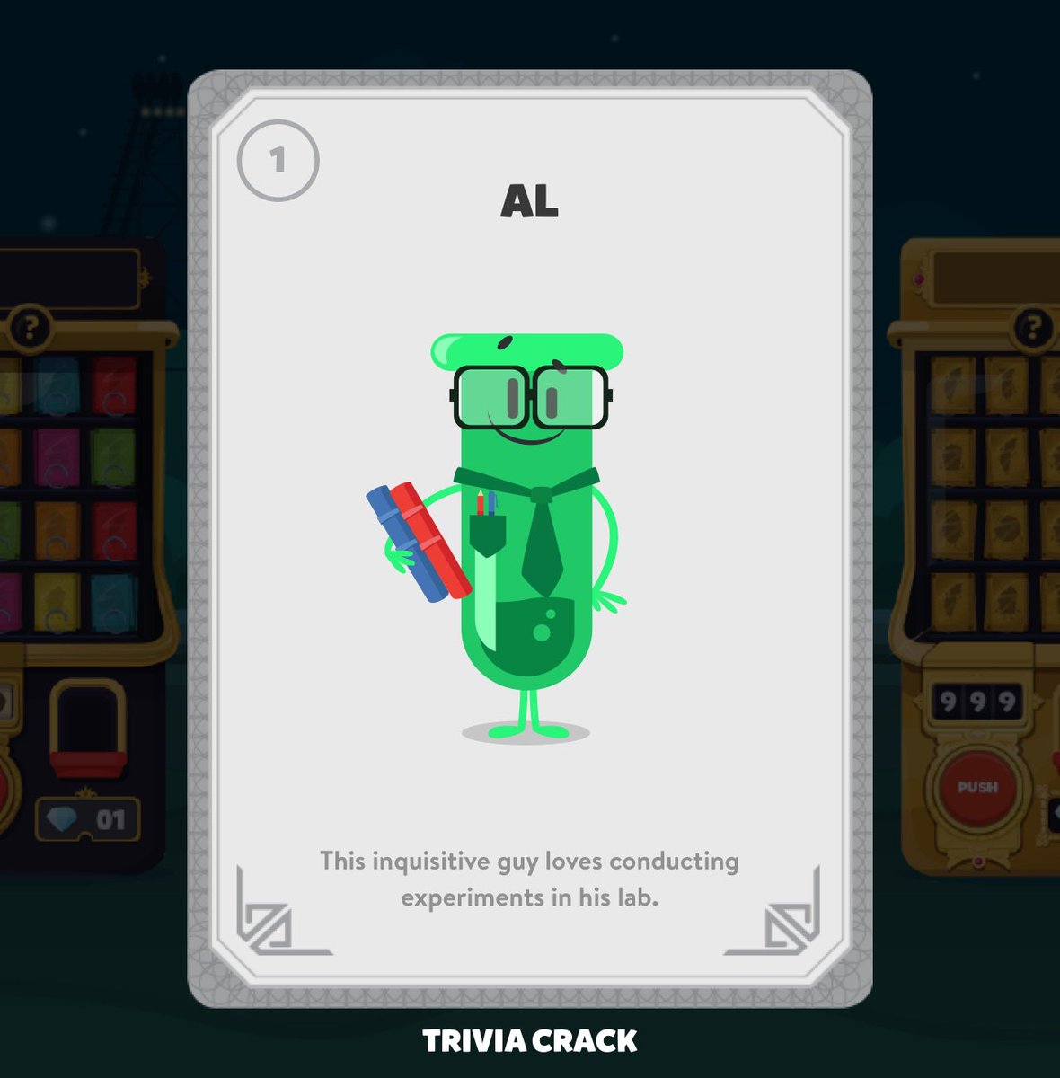 abintramusic's tweet image. I just won the "Al" card! Check out my collection! #TriviaCrack triviacrack.com/en/landing